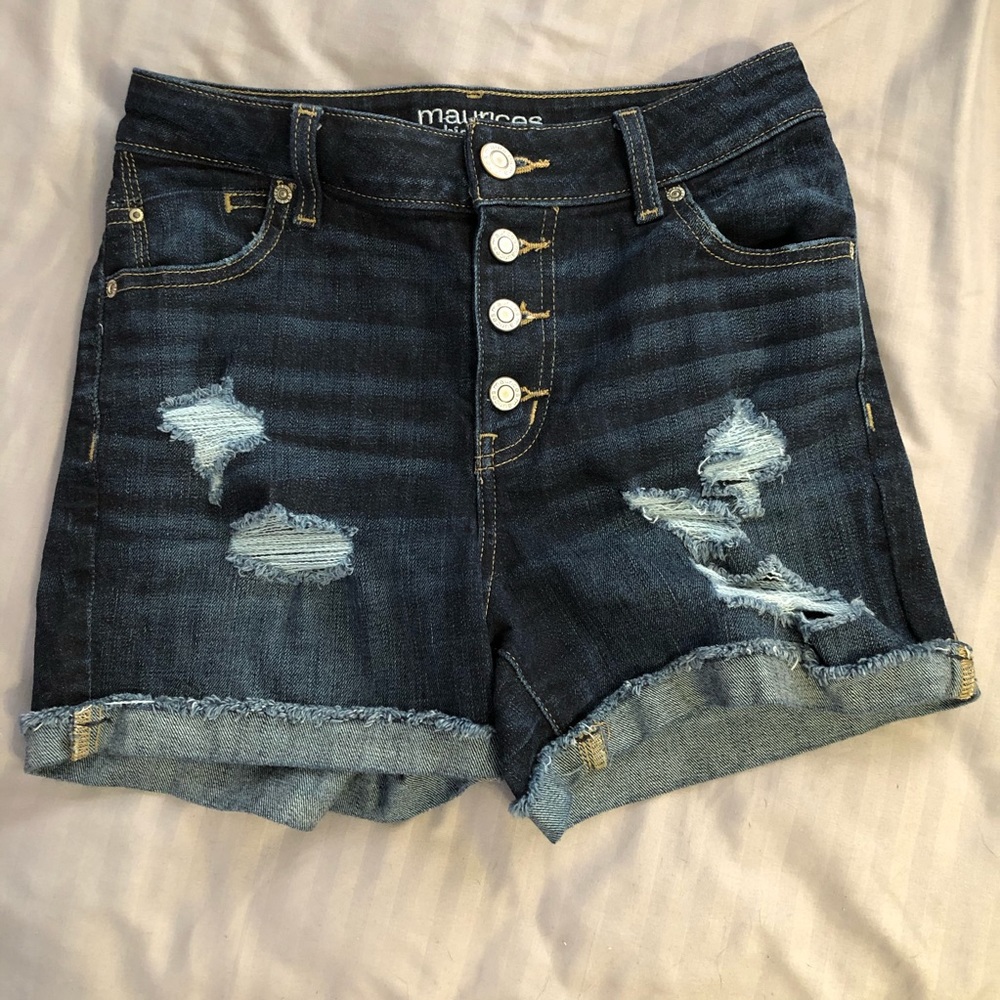 High-rise shorts